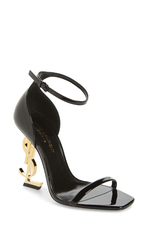 ysl sandale|yves saint laurent heeled sandals.